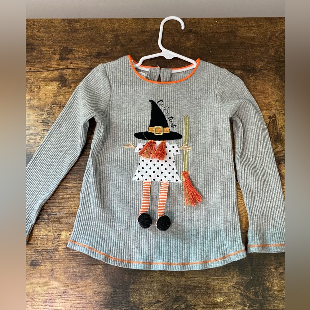 Mudpie Halloween Witch Top